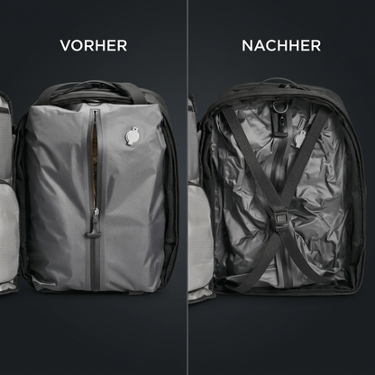 Kofferlos - Vakuum Rucksack